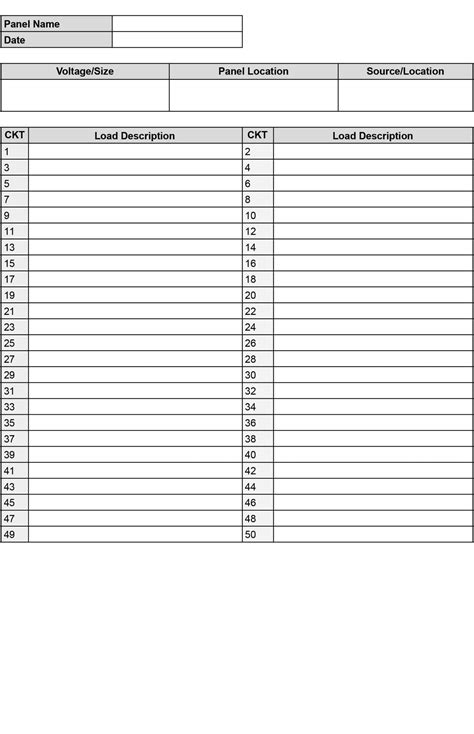 printable breaker box free electrical panel label template excel|free printable circuit breaker directory.